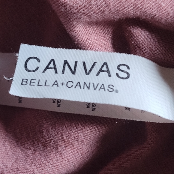 Bella Canvas Women's Graphic Short Sleeve T-shirt | Dusty Pink Mauve | Large - Picture 4 of 6